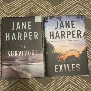Jane Harper The Survivors and Exiles hardback BOTM